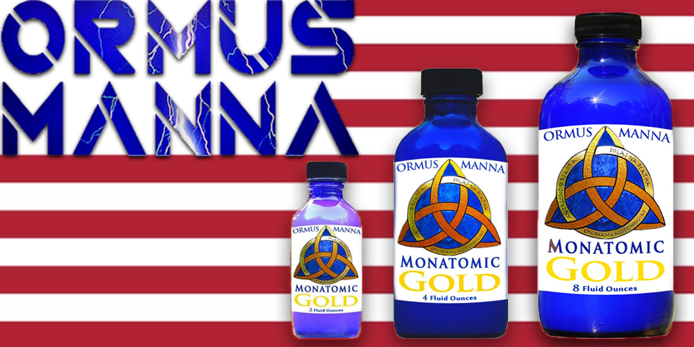 16 oz Ormus Manna Monatomic Gold (24k 99.99) 4x concentrated gold ormus