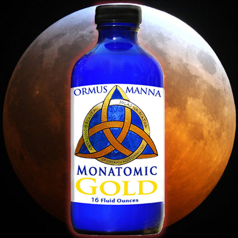 Image of 16 oz Ormus Manna Monatomic Gold (24k 99.99) 4x concentrated gold ormus