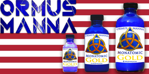 Image of 16 oz Ormus Manna Monatomic Gold (24k 99.99) 4x concentrated gold ormus