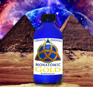 ORMUS MANNA Mono Atomic Gold, 2X concentrated GOLD 99.99, Advanced Energy Supplement ~ Kundalini Awakening