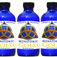 8 oz Monatomic Gold Ormus + 8 oz Organic Colloidal Gold 24k 99.99